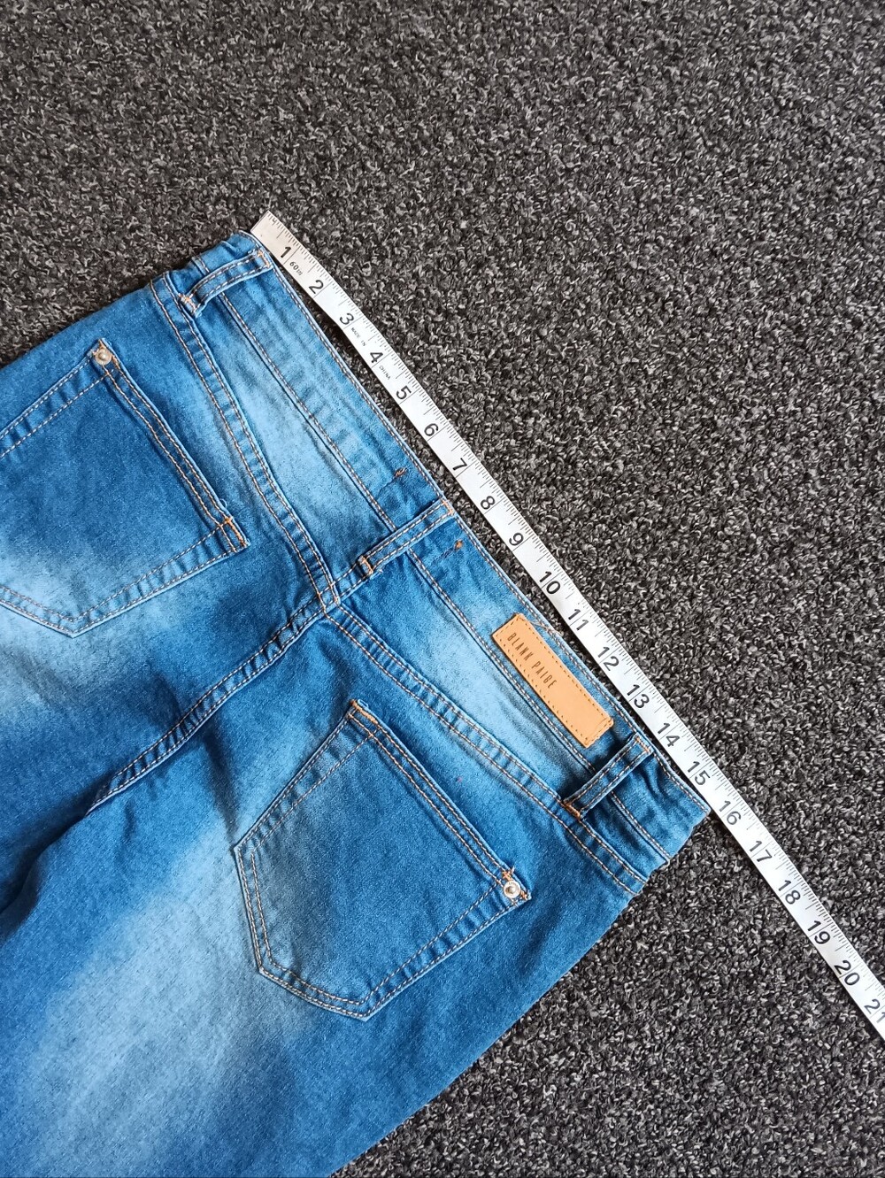 NWT Blank Paige Light Blue Distressed Women’s Jeans Size Large, New - Picture 9 of 9